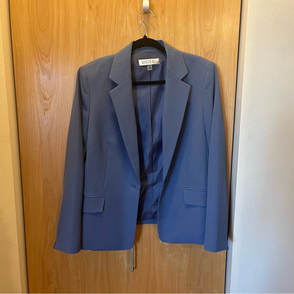 Kasper Light Blue Blazer